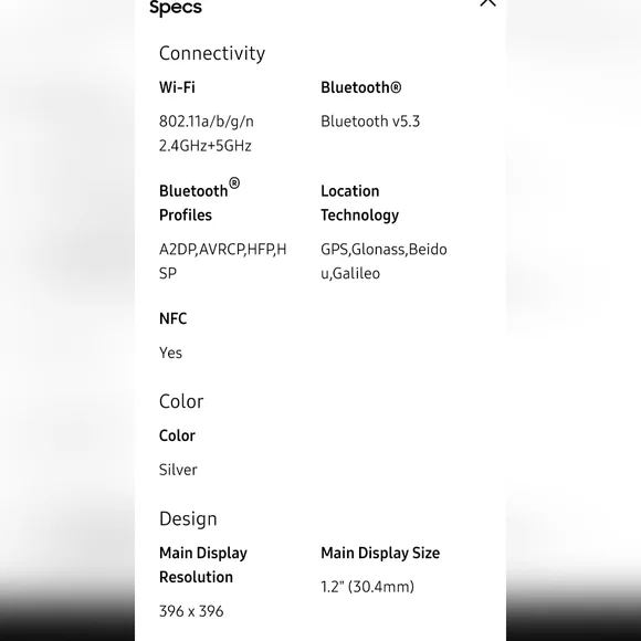 Samsung Galaxy Watch FE Blue - Picture 9 of 11